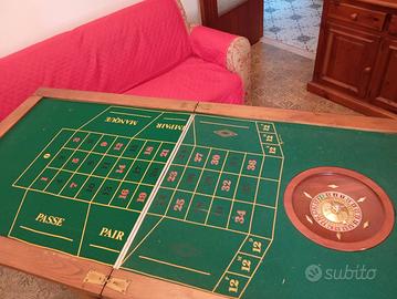 tavolo da gioco roulette