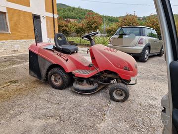 trattorino tagliaerba raserba castel garden tc92
