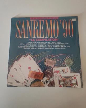 Disco Vinile Sanremo Anni 90 Compilation