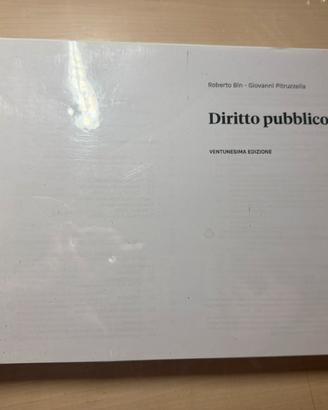 Dispensa DIRITTO PUBBLICO R.Bin&G.Pitruzzelli 21ed