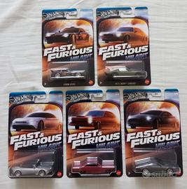 HOT WHEELS   SILVER SET 🔥 FAST E FOURIOUS🔥 NUOVE