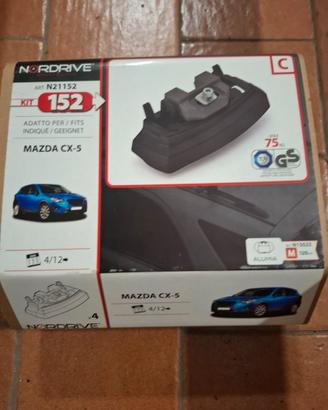 Barre NORDRIVE porta tutto per Mazda CX 5 2016