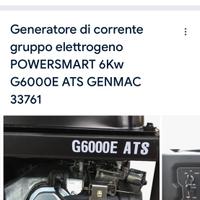 Grneratore corrente trattabile