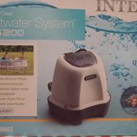 Clorinatore INTEX NUOVO + 3 sacchi sale da 25 kg