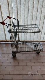 Carrello doppio pianale