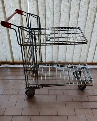 Carrello doppio pianale