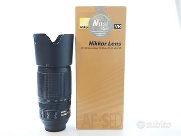 NIKON AF-S VR 70-300 F 4,5-5,6 G IF ED