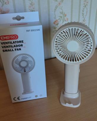 Ventilatore mini portatile da tavolo