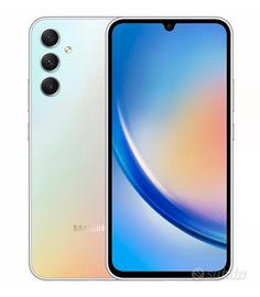 Samsung galaxy A34 5g 128gb color awesome silver