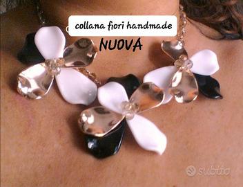 Collana fiori handmade