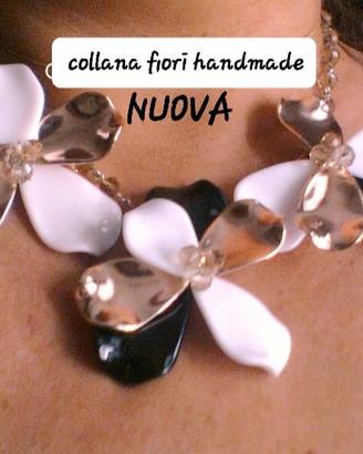 Collana fiori handmade