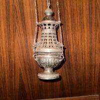 turibolo incensiere in argento