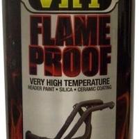 Vernice Alta Temperatura Flame Proof VHT Nero fino