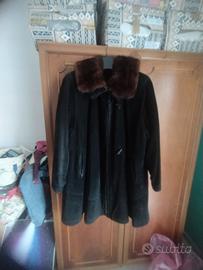 Cappotto con interno in pelliccia 