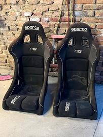 Sedili corsa sportivi vetroresina sparco rev plus
