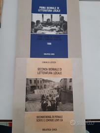lotto di due libri biennale di letteratura 