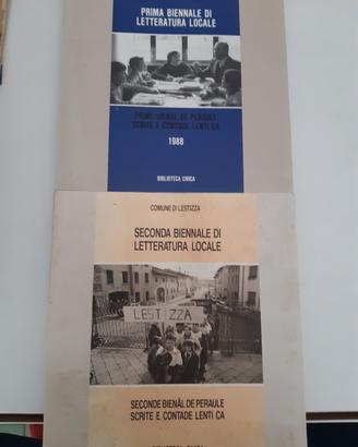 lotto di due libri biennale di letteratura 