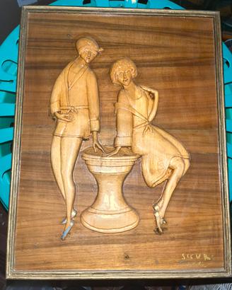 Quadro antico del1990 fatto a mano