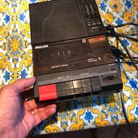 registratore a cassette vintage