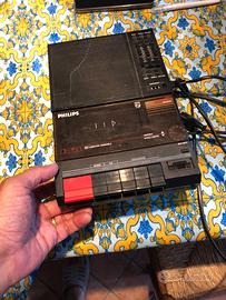 registratore a cassette vintage
