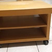 mobile porta tv con rotelle.