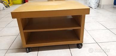 mobile porta tv con rotelle.