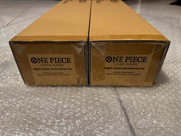 One piece, 1st e 2nd Anniversary Set OP