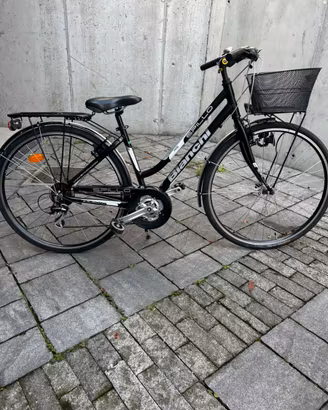 Bicicletta donna 28 in alluminio 21 v pari al nuov