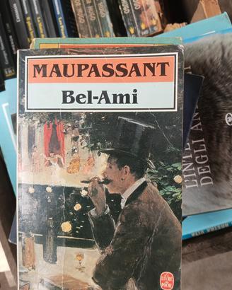 5 libri in francese Maupassant 
