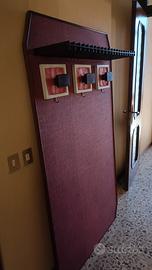 Attaccapanni con cappelliera vintage