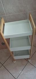 Carrello bagno bamboo