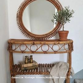 Set Ingresso Vintage Anni '60 – Consolle + Specchi