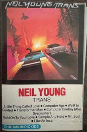 Cassetta MC -  Neil Young – TRANS - Geffen Dolby