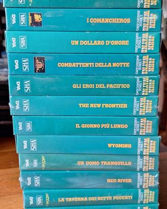 VHS John Wayne L'eroe Americano