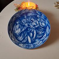 piatto  Natale Giubileo 1967-1977 