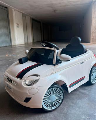 Fiat 500 elettrica per bambini  - come nuova