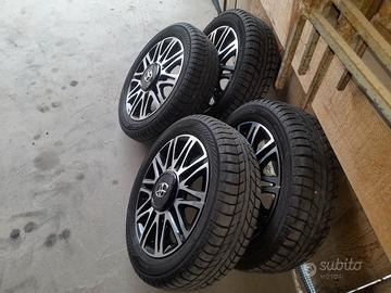 Set cerchi e gomme invernali Toyota Aygo