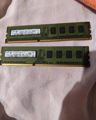 RAM Samsung DDR3 4 GB (2×2 GB) 1333 MHz