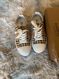 Sneakers Canvas Motivo Vintage Check - Taglia 41 -