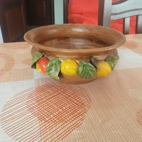 VASO IN TERRACOTTA PORTAOGGETTI/PORTAFRUTTA