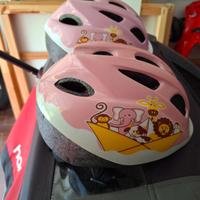 Casco bici bambina / Caschi rosa