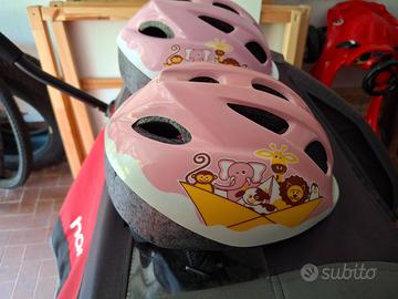 Casco bici bambina / Caschi rosa