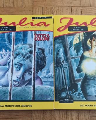 Lotto 2 Fumetti Julia Bonelli - I Casi Archiviati