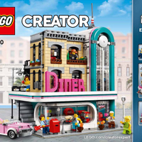 Istruzioni NUOVE Set LEGO 10260 DownTown Dinner