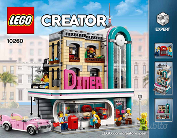 Istruzioni NUOVE Set LEGO 10260 DownTown Dinner