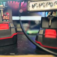 adattatore luce per batteria parkside