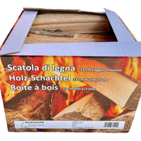 Legna da ardere di faggio e frassino in scatola