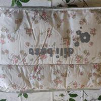 trapunta + paracolpi culla/lettino rosa