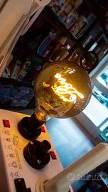 lampada Fumè con scritta love