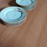  9 piatti  vintage Tułowice da dessert 